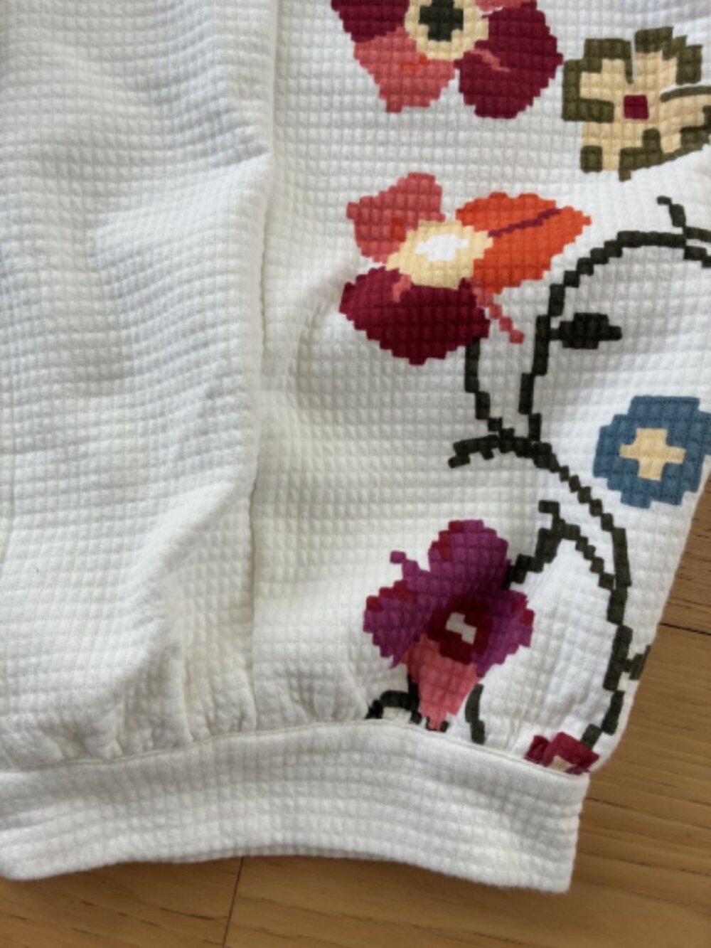 Anthropologie Cozy Quilted Pajama Pants L - Picture 6 of 8